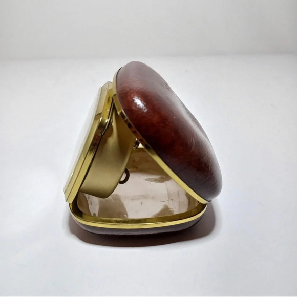 Vintage Bulova Germany Travel Pocket Alarm Clock Working - Picture 3 of 8